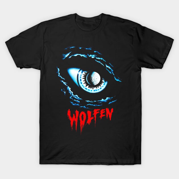 80s Wolfen Horror Movie T-Shirt by Starseeker